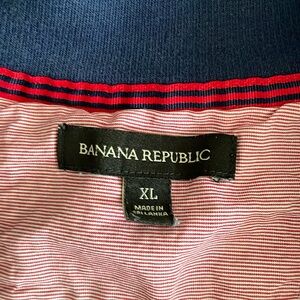 2013 Banana Republic 1/4 zip rugby/sweater